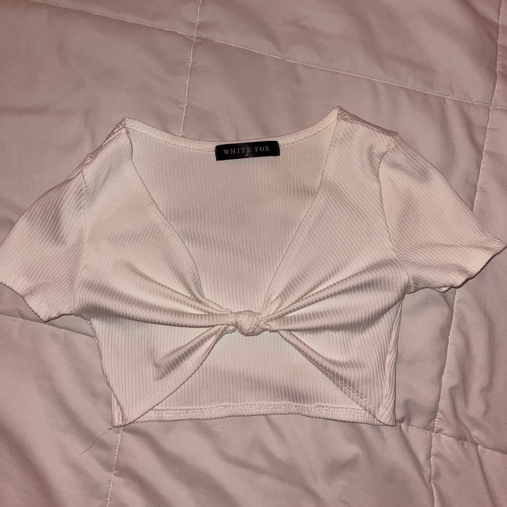 White fox boutique top